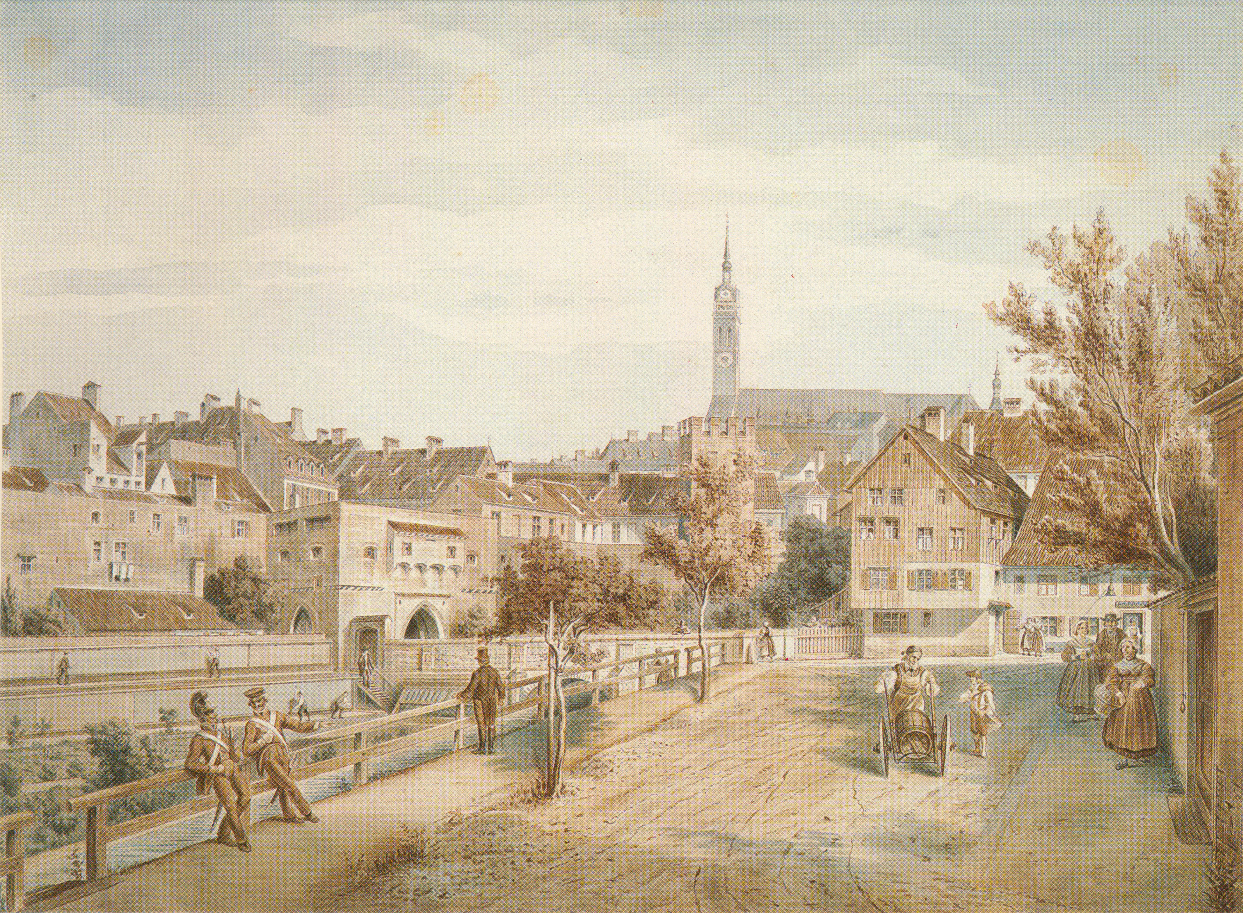 Das alte Schiffertor, auch Einlaßtor genannt