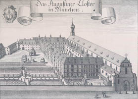 Wening Michael – Das Augustinerkloster um 1700