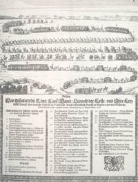 Küsell Melchoir – Festlicher Aufzug - Kaiser Leopold I.