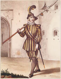 Stadttrabant um 1790