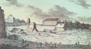  – Die eingestürzte Isarbrücke 1813