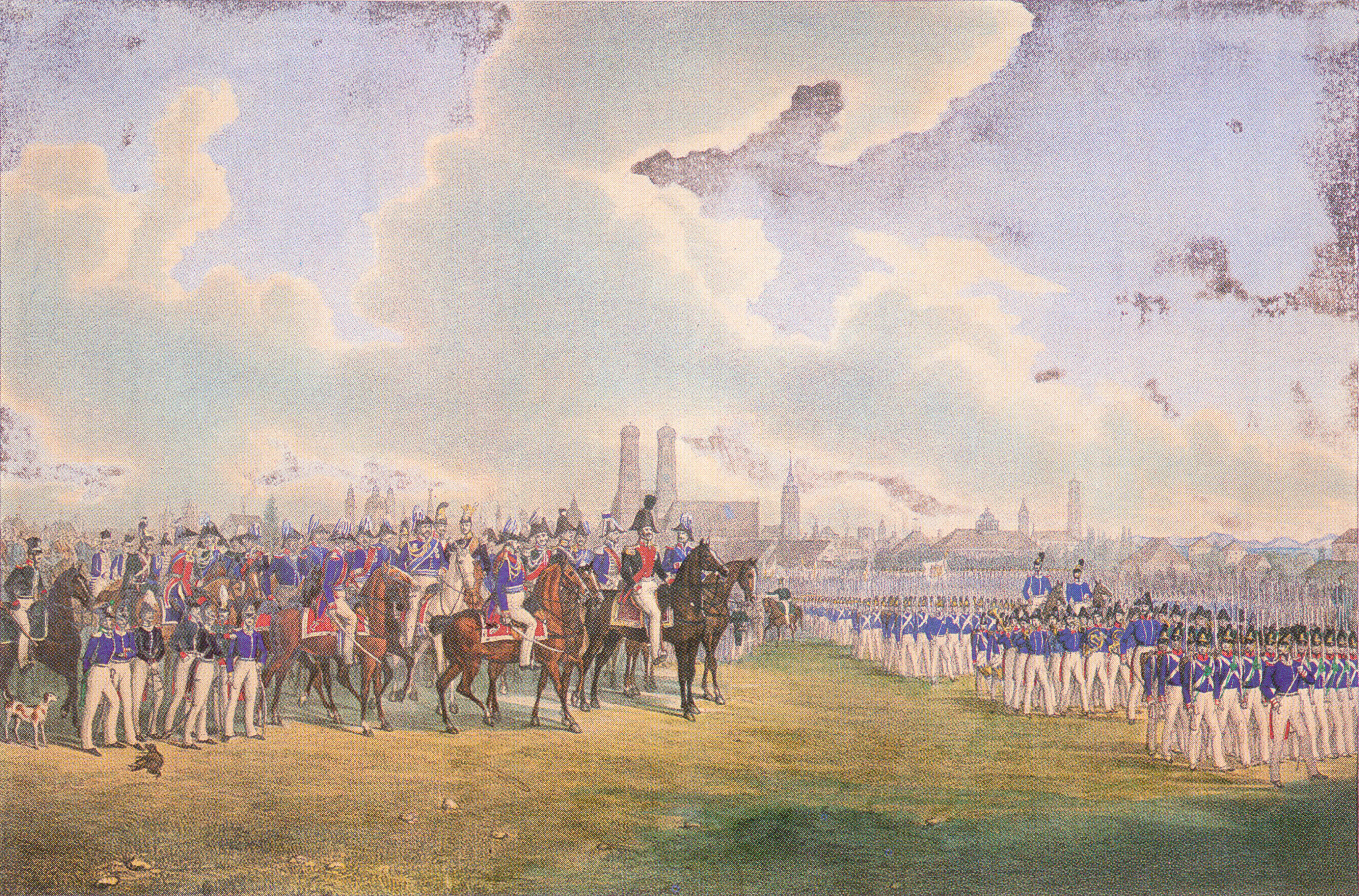 Große Militärparade