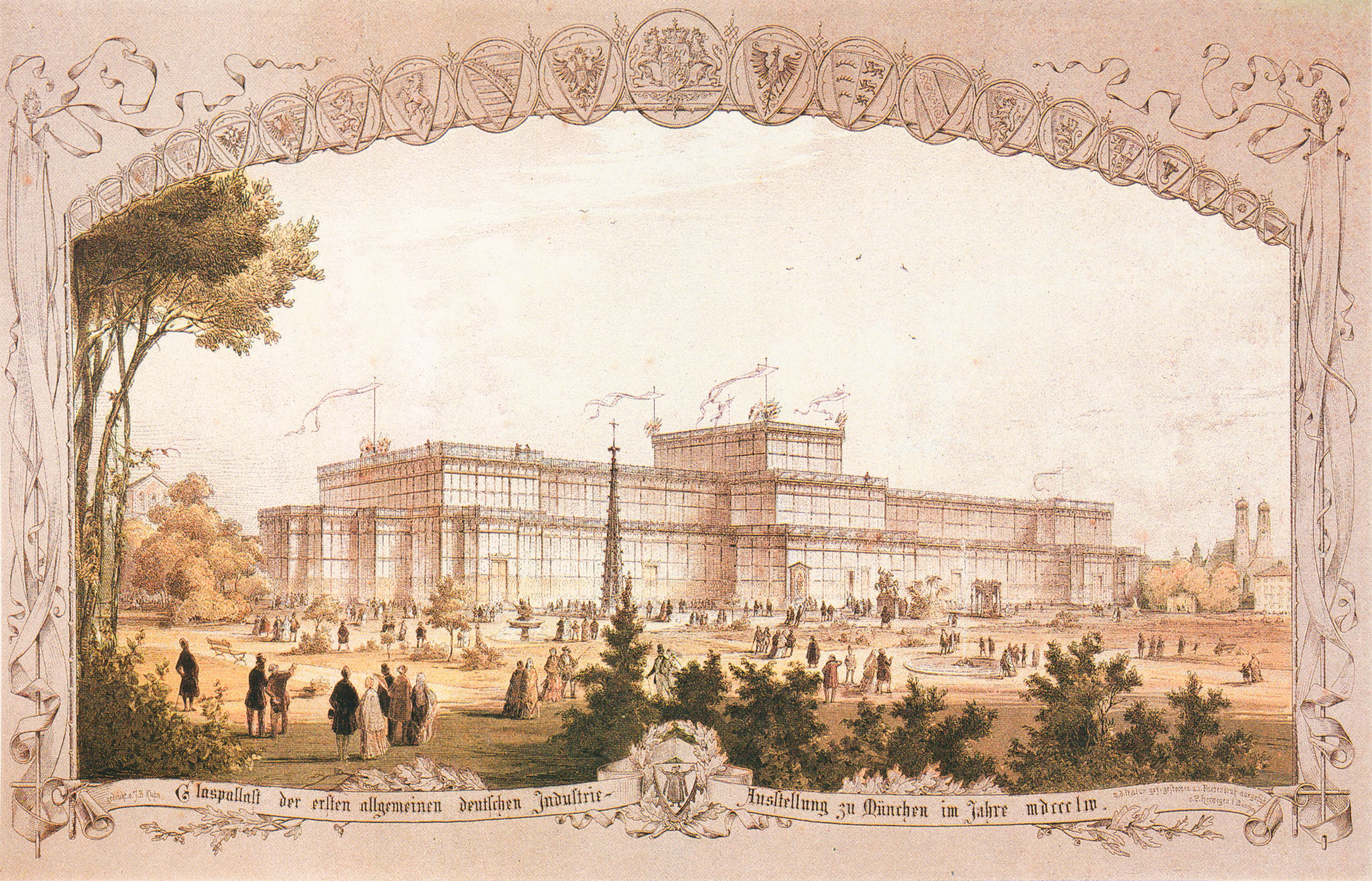 Glaspalast 1854