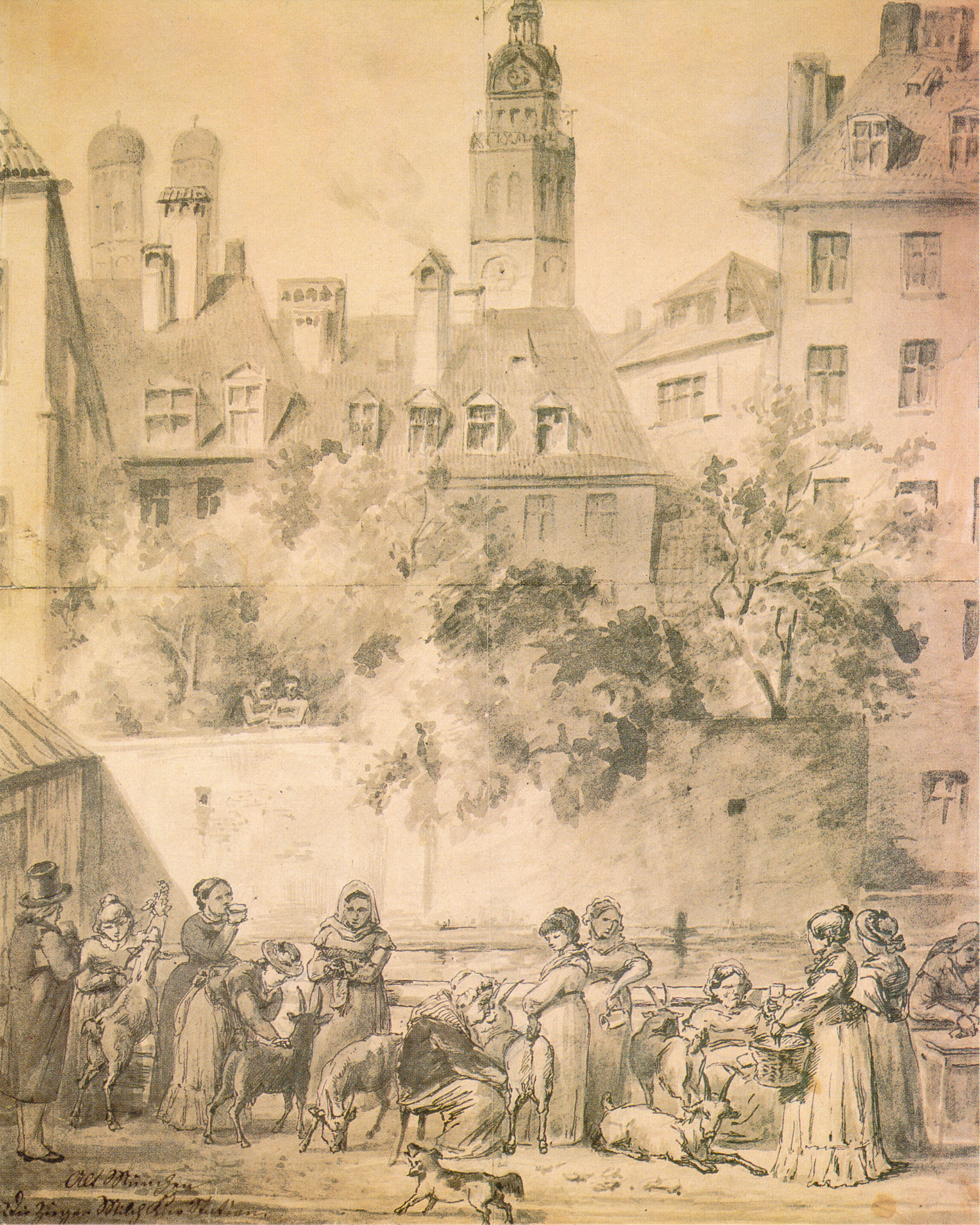 Ziegen- oder Geißmichmarkt