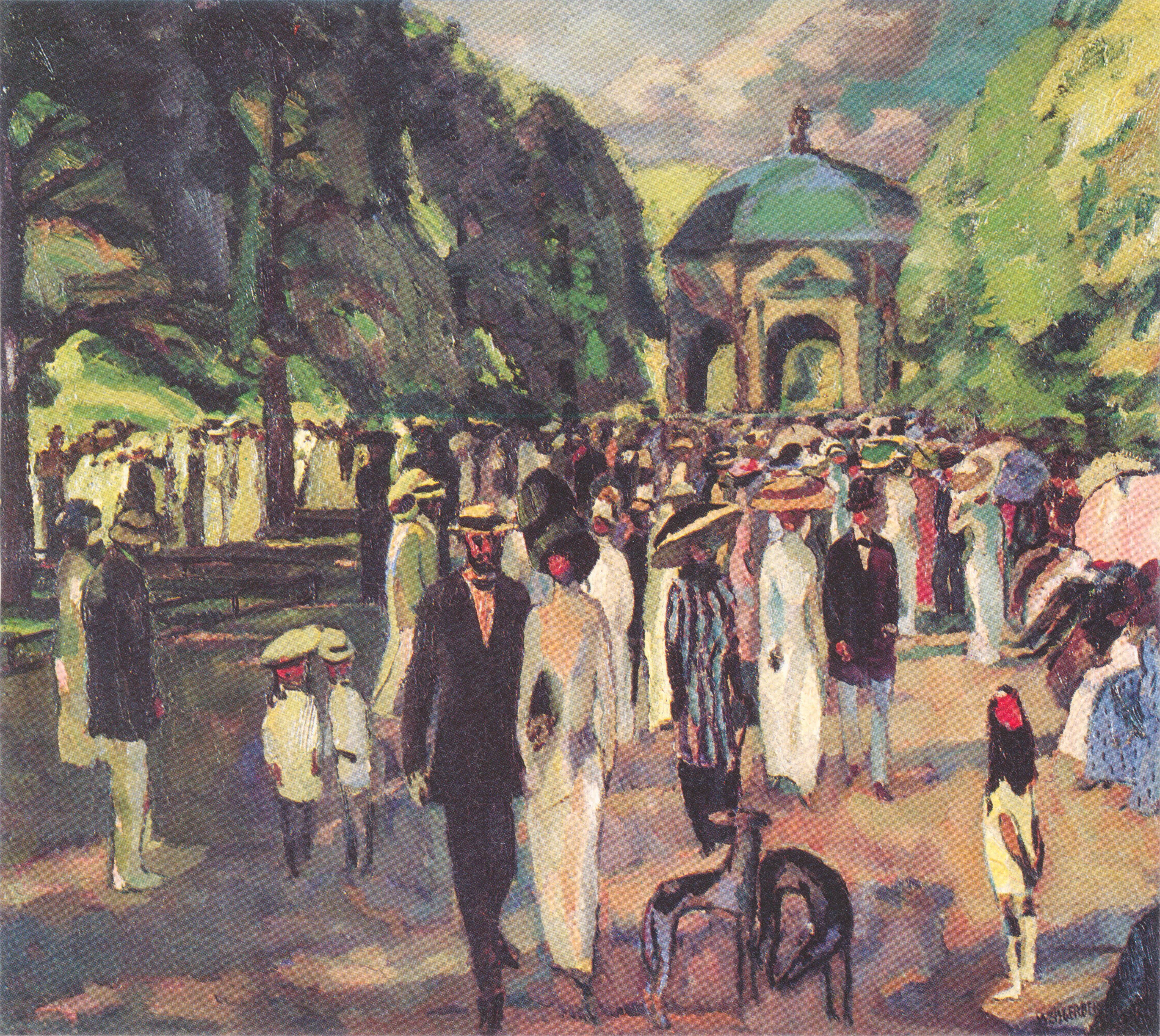 Im Münchner Hofgarten