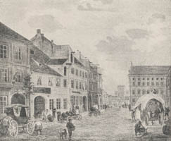 Kirchmair J. – Bräustätt zum Oberspaten in der Neuhauserstraße im Jahre 1840