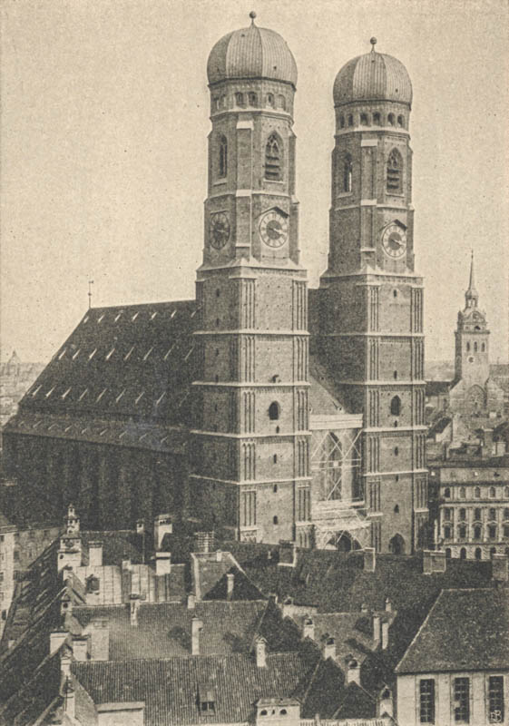Die Frauenkirche von Nordwesten
