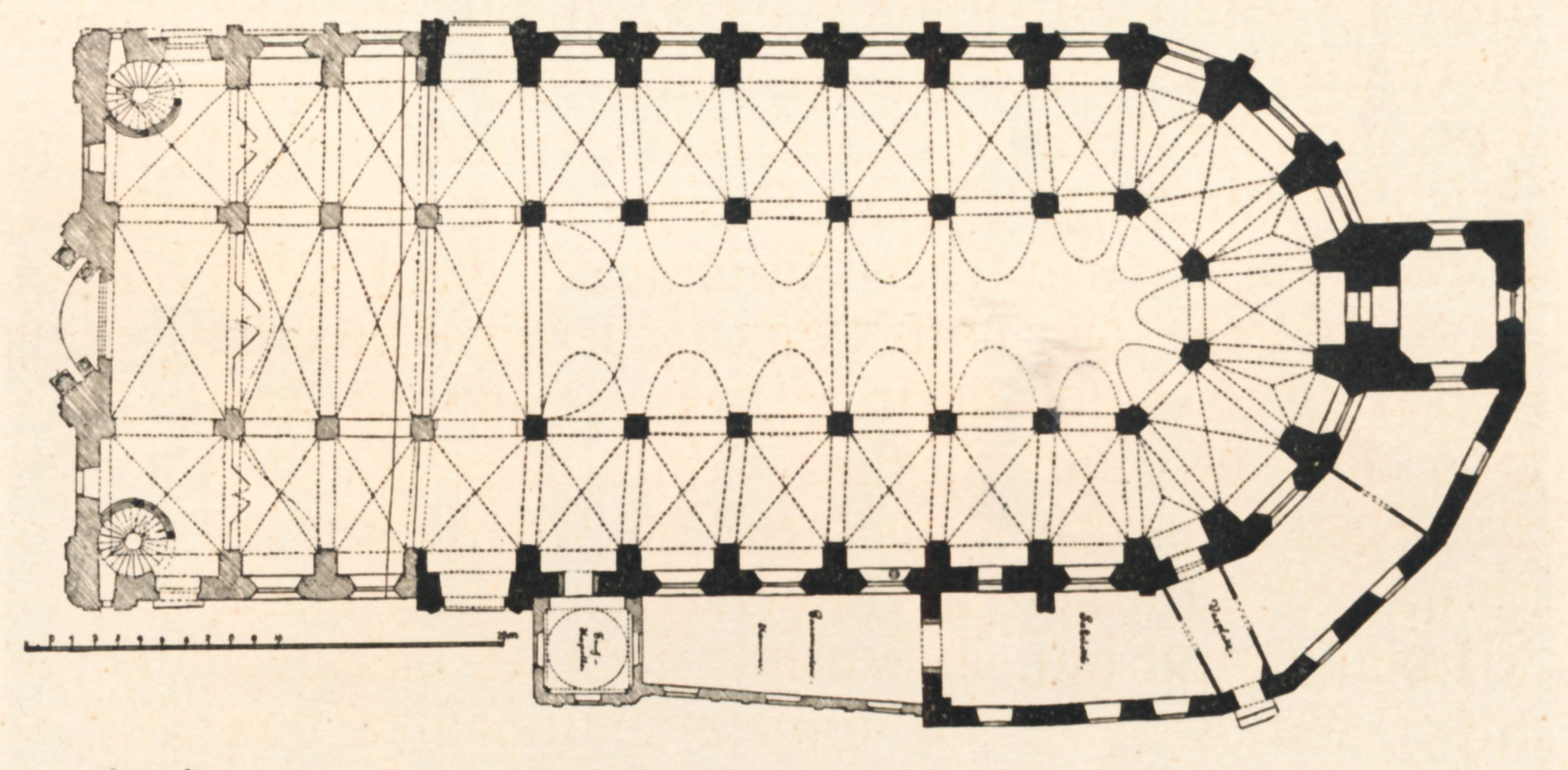 Heiliggeistkirche - Grundriß