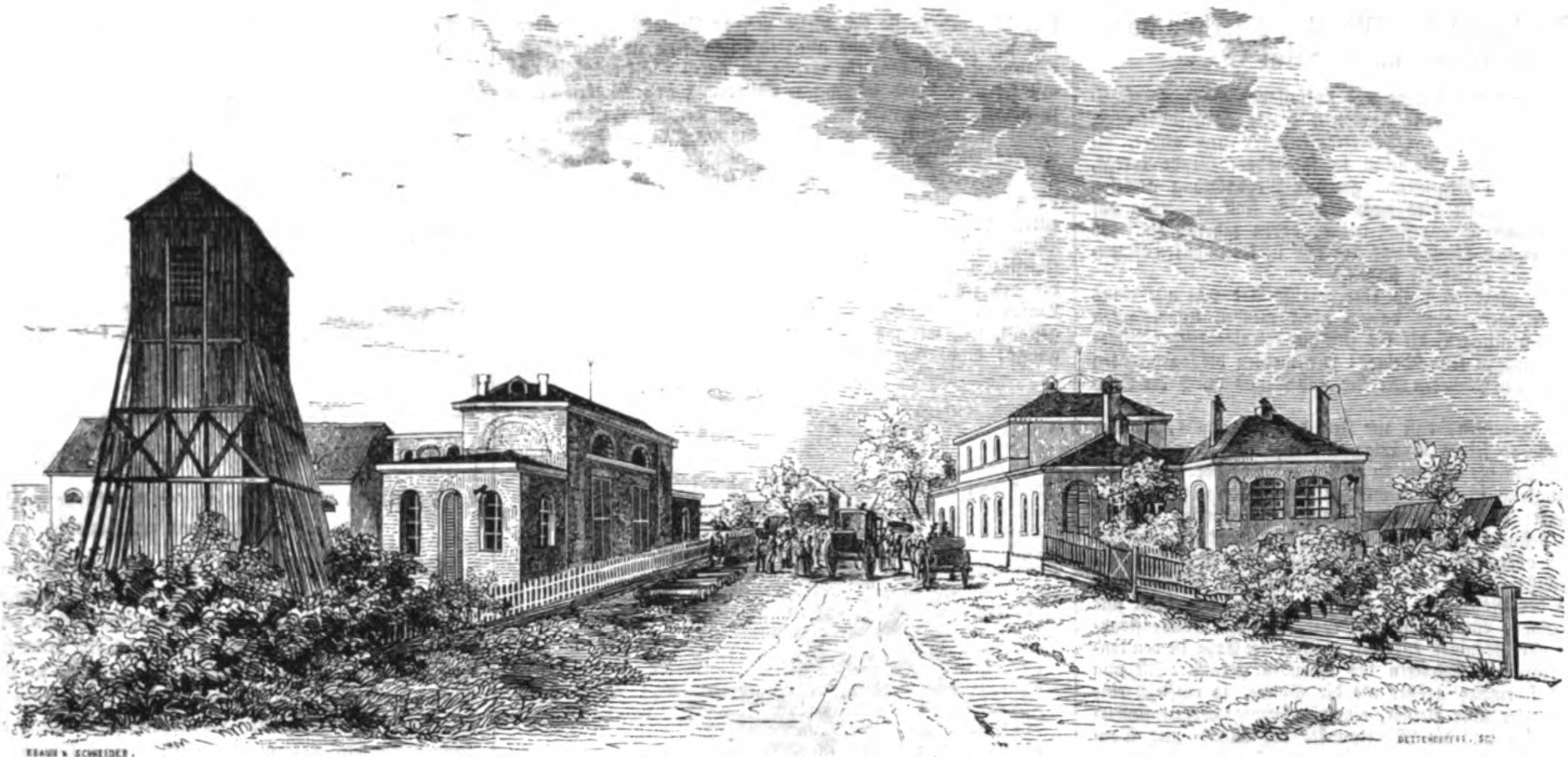 Arbeiten an der Bavaria in der Erzgießerei