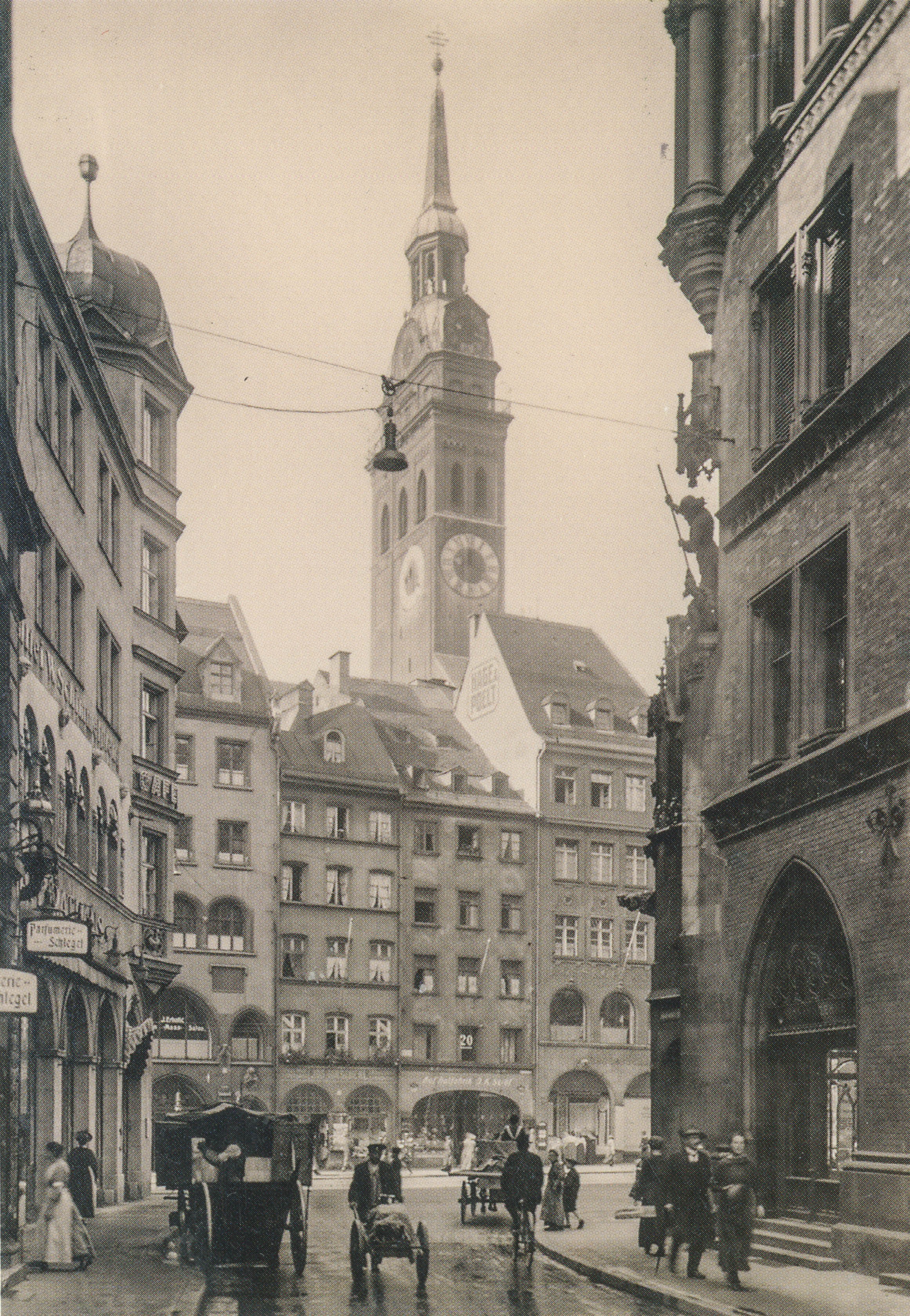 Blich durch die Dienerstraße