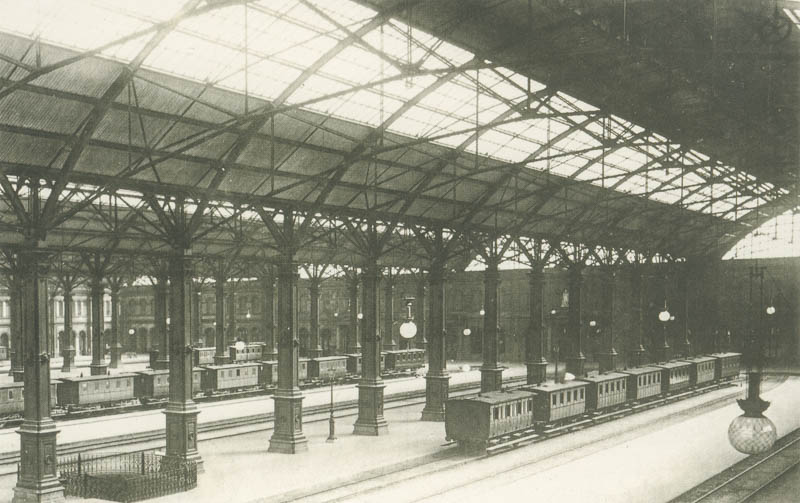 Bahnsteighalle Hauptbahnhof