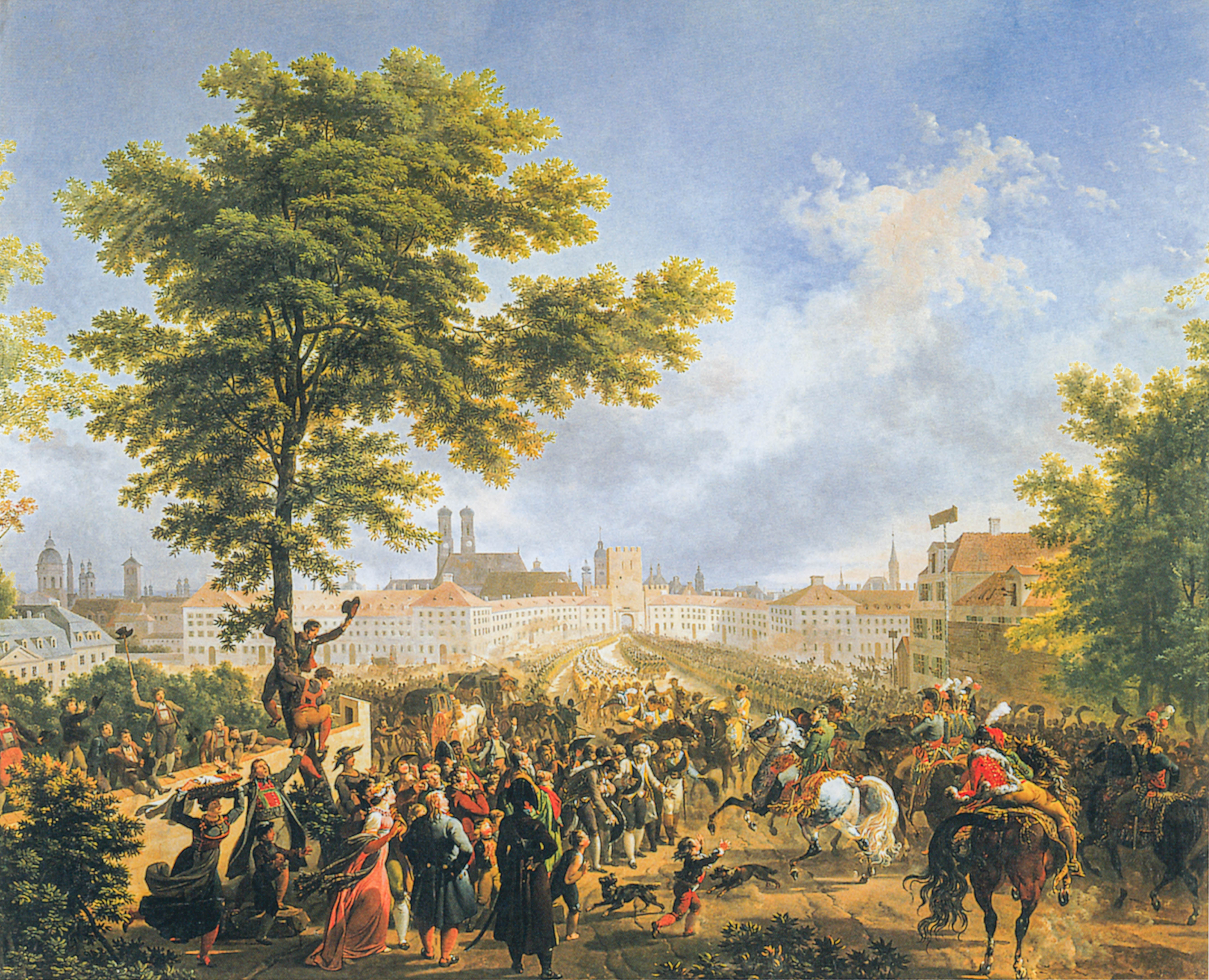 Einzug Napoleons in München