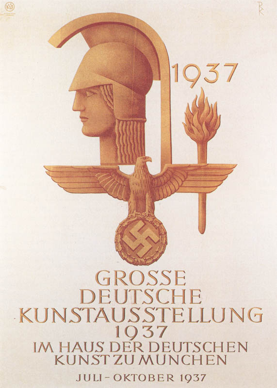 Plakat - Große Deutsche Kunstaustellung