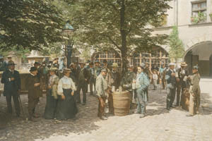  – Hofbräuhausgarten um 1910