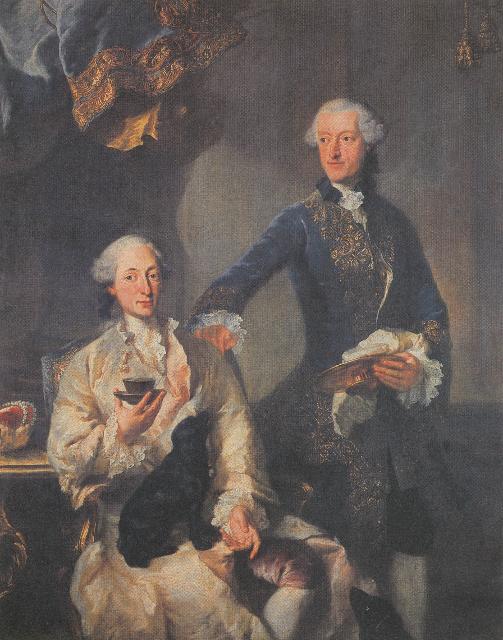 Kurfürst Max III. Joseph mit Joseph Ferdinand Graf von Salem