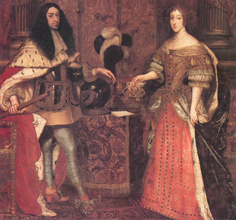 Kurfürst Ferdiand Maria und Kurfürstin Henriette Adelheid