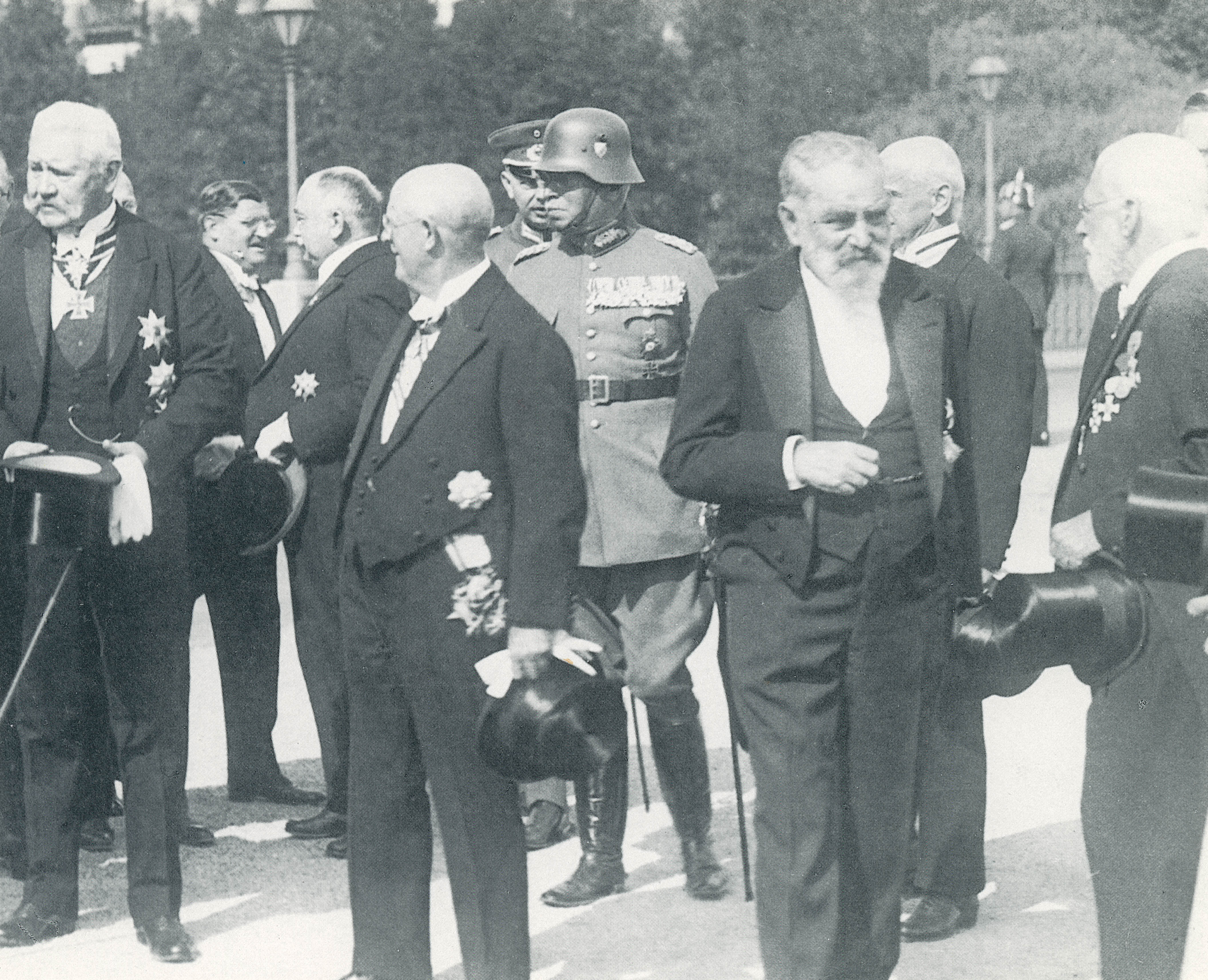 Grundsteinlegung  zum Bibliotheksbau des Deutschen Museum