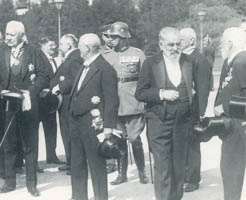  – Grundsteinlegung  zum Bibliotheksbau des Deutschen Museum
