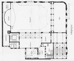 Tonhalle Kaim - Grundriss
