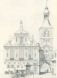 Baumgartner-Polizei-Uebersicht von München - Kupferstich 21