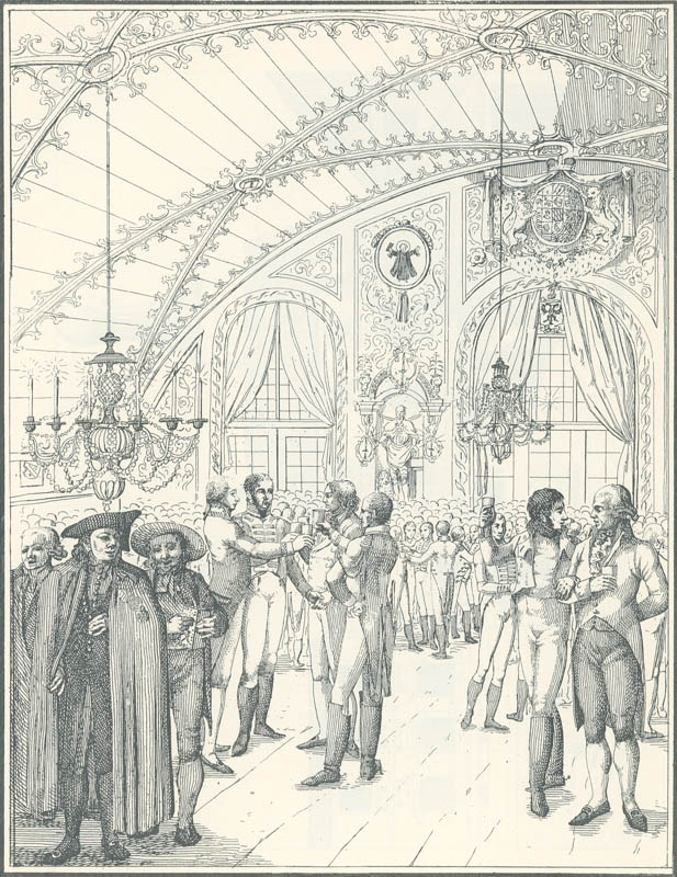 Baumgartner-Polizei-Uebersicht von München - Kupferstich 23