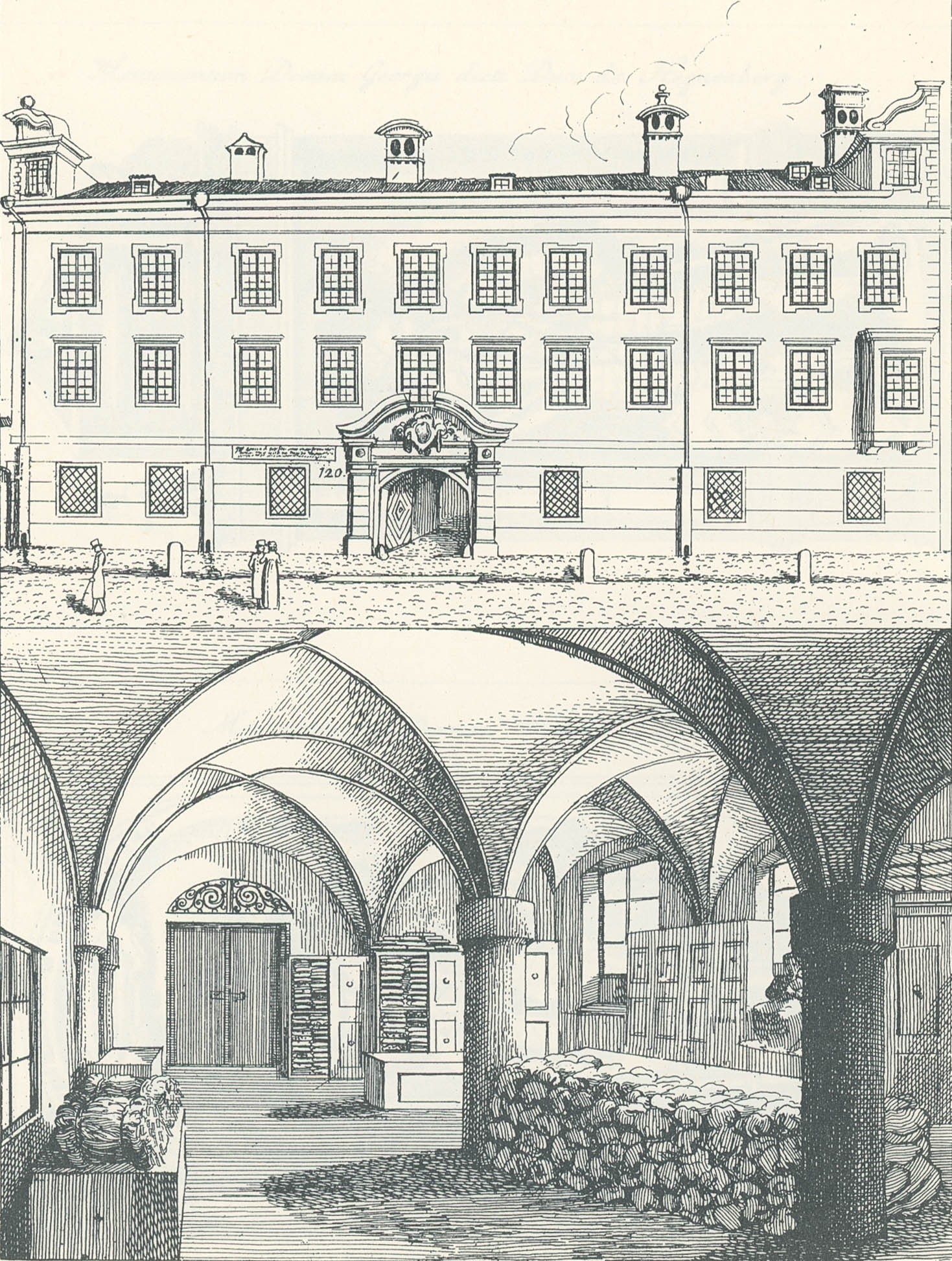 Baumgartner-Polizei-Uebersicht von München - Kupferstich 29