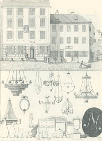 Baumgartner-Polizei-Uebersicht von München - Kupferstich 34