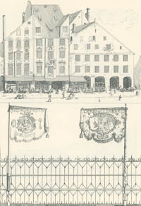 Baumgartner-Polizei-Uebersicht von München - Kupferstich 42