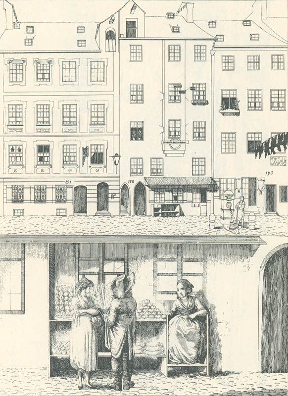 Baumgartner-Polizei-Uebersicht von München - Kupferstich 44