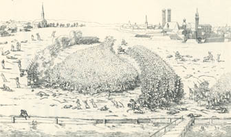  - Baumgartner-Polizei-Uebersicht von München - Kupferstich 45