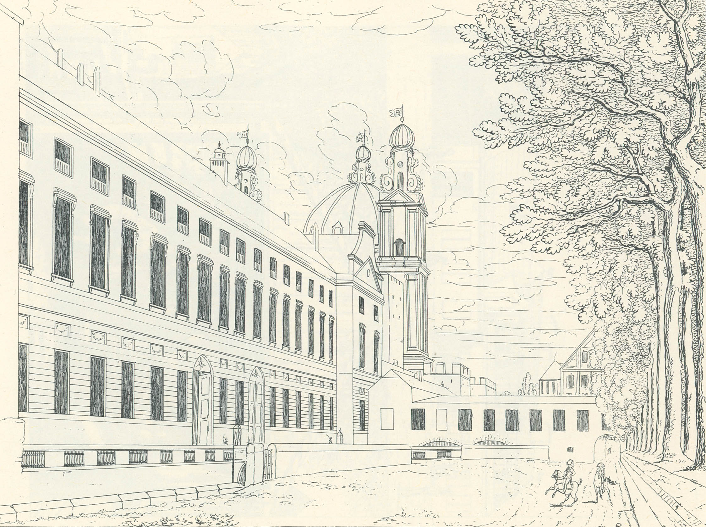 Baumgartner-Polizei-Uebersicht von München - Kupferstich 46