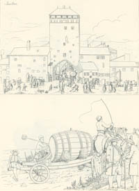  - Baumgartner-Polizei-Uebersicht von München - Kupferstich 48