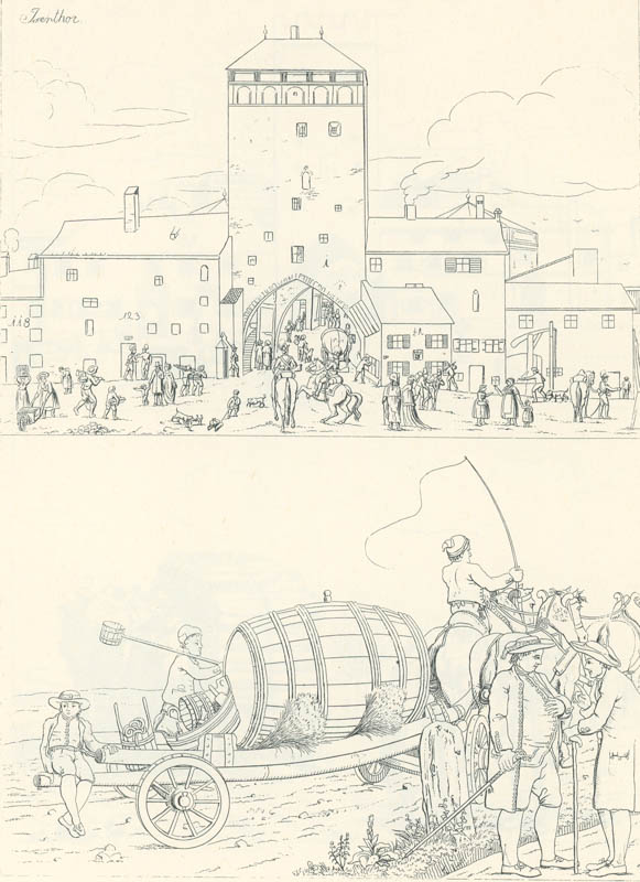 Baumgartner-Polizei-Uebersicht von München - Kupferstich 48