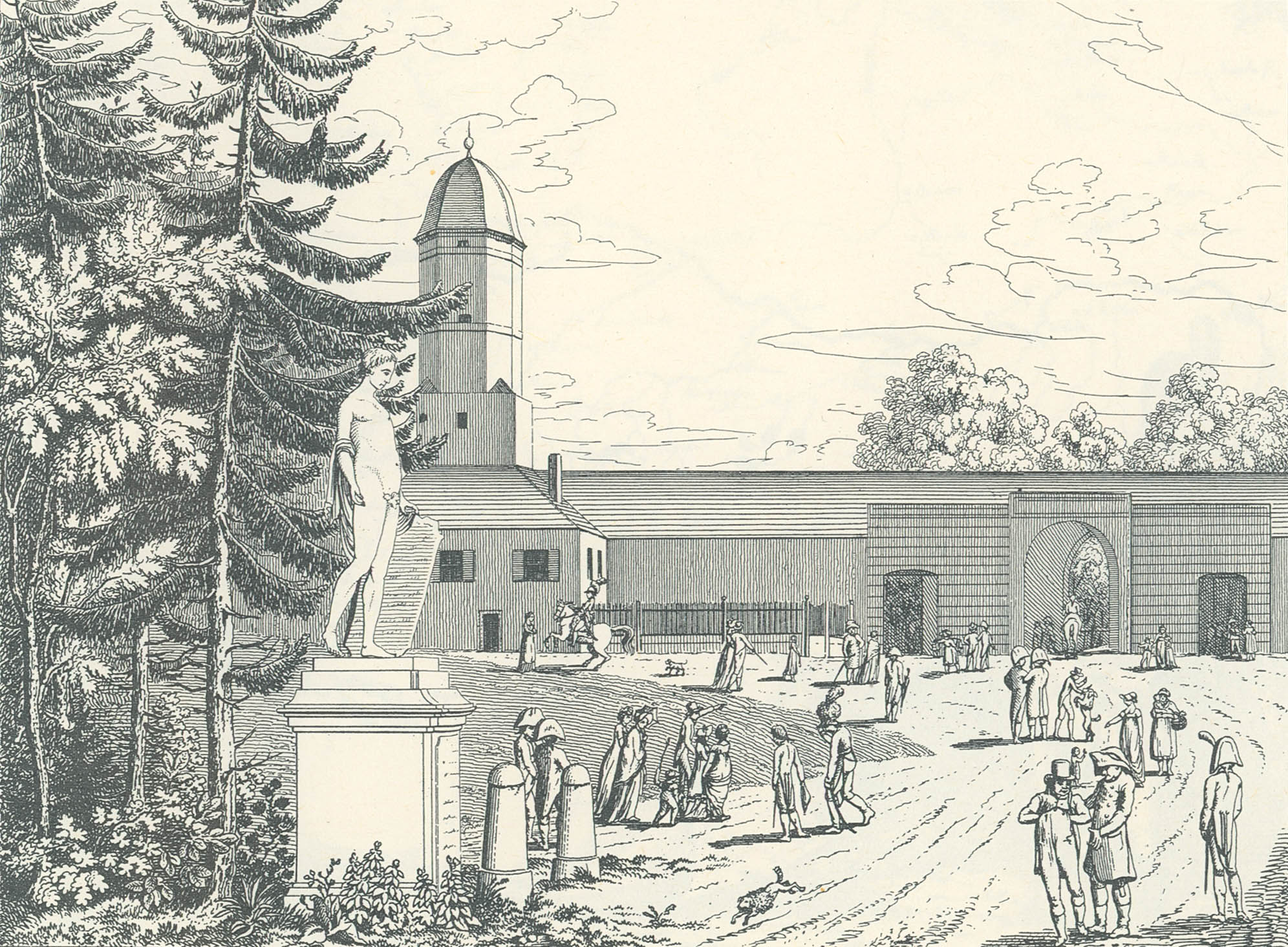 Baumgartner-Polizei-Uebersicht von München - Kupferstich 52