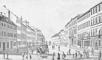 Kraus Gustav – Die Prannerstraße von der Promenadestraße gegen das Maxtor
