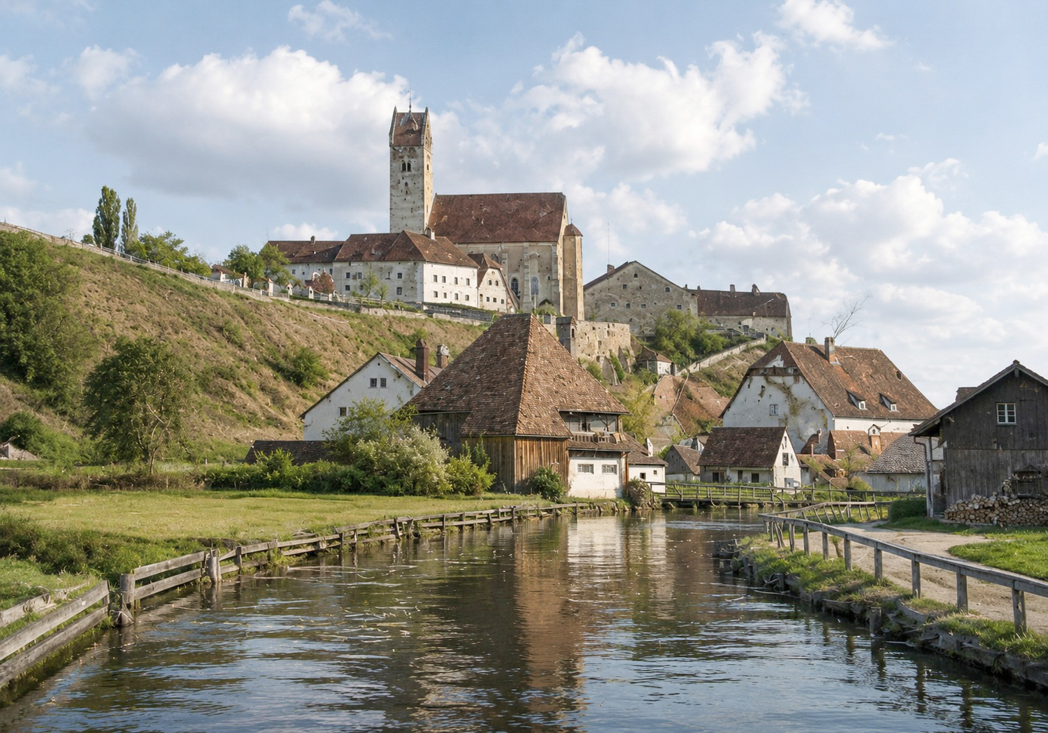 Die alte Kirche in Giesing
