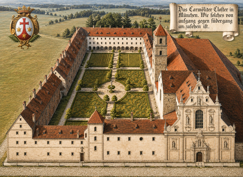 Das Karmeliter-Kloster in München