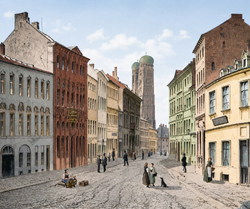 Doll A. - Die Promenadenstraße. 1840