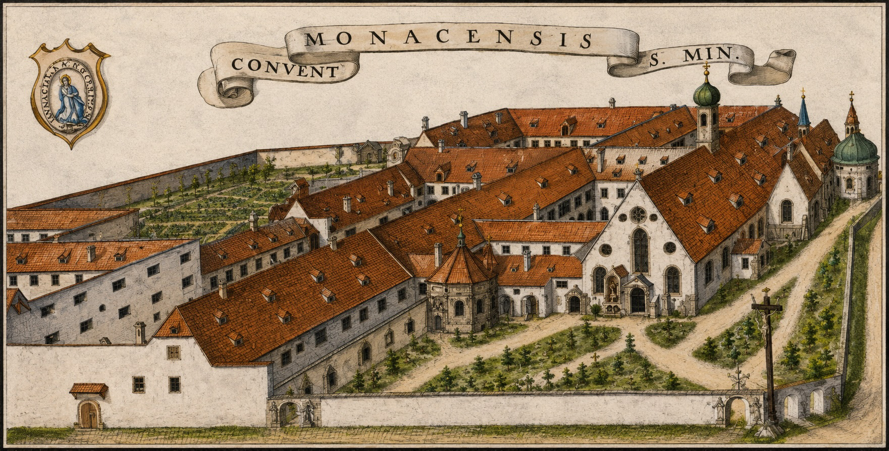 Das Ridler-Kloster um 1700