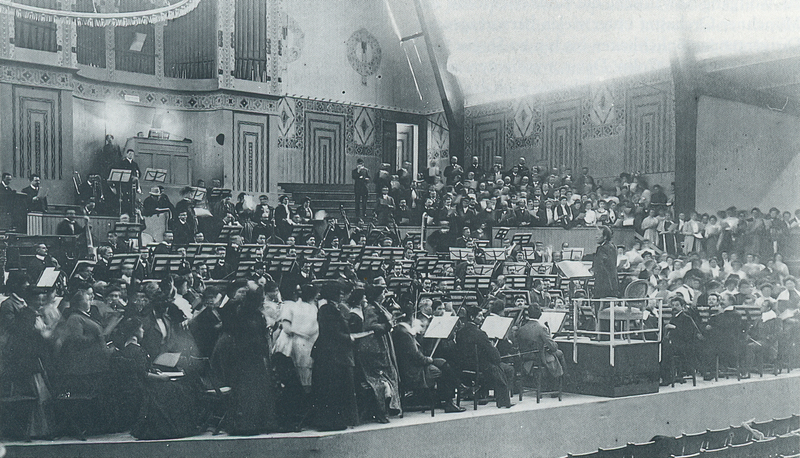 Uraufführung der 8. Sinfonie von Gustav Mahler