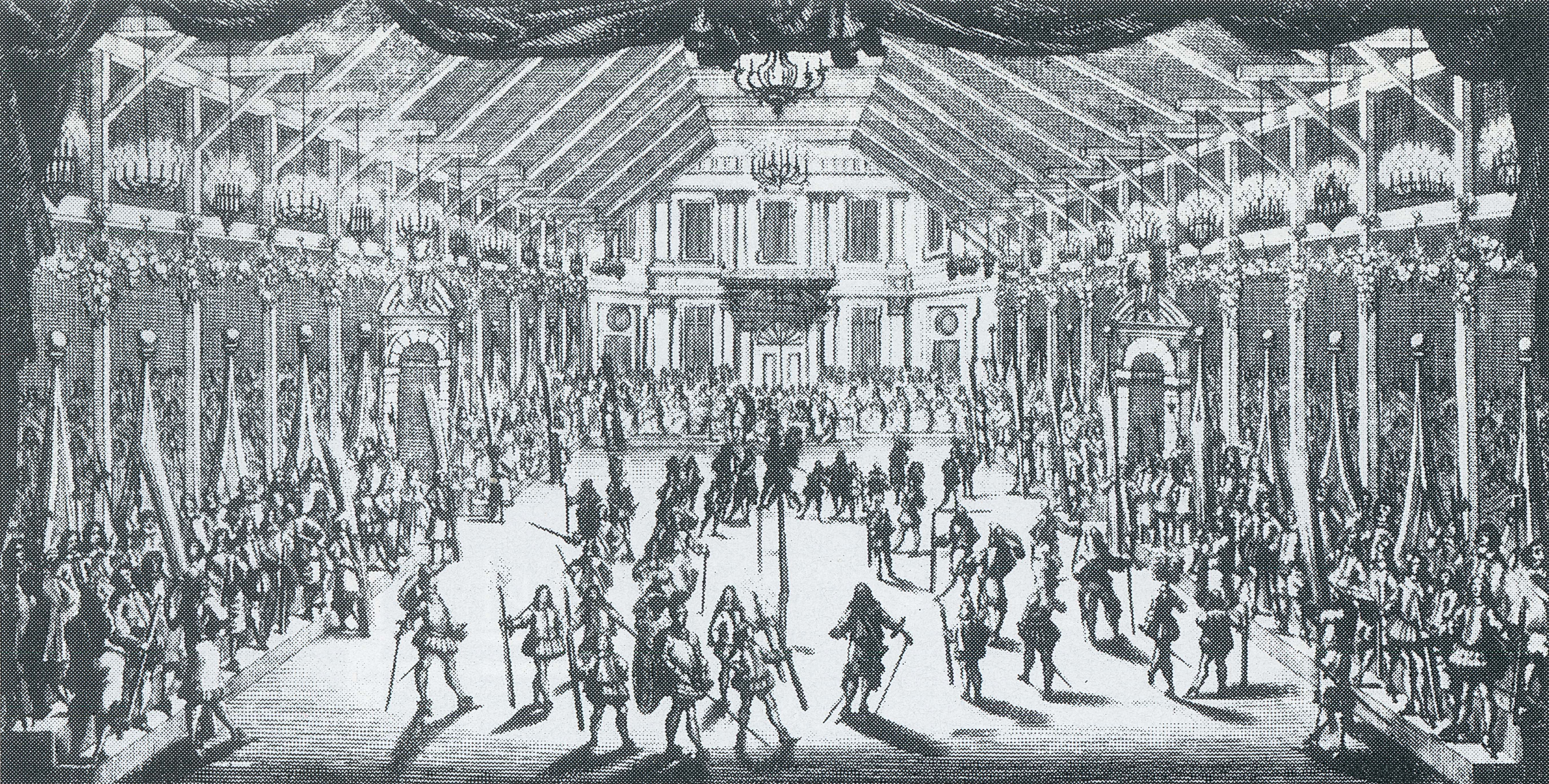 Brunnenhof – temporäres Hoftheater und Festplatz