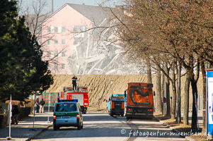 Sprengung des Agfa Hochhauses – Foto aus München