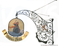 Nasenschild - Unions-Bräu – Foto aus München