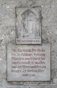 Perathoner Stein (Detail) – Foto aus München