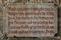 Perathoner Stein – Foto aus München
