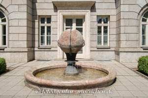 Globus-Brunnen – Foto aus München