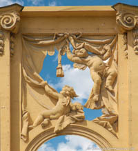 Theatinerkirche - Detail – Foto aus München