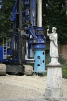 Hl. Nepomuk an der Praterwehrbrücke – Foto aus München