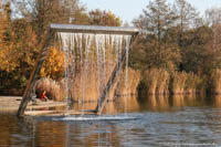 Wasserwand – Foto aus München