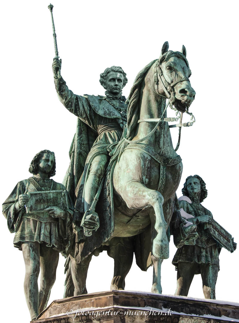 Reiterstandbild - König Ludwig II.